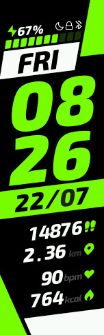 Xiaomi Mi Band 6 手表表盘