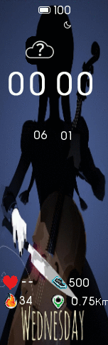 Xiaomi Mi Band 6 手表表盘