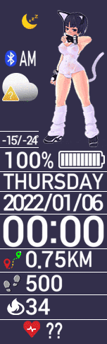 Xiaomi Mi Band 6 手表表盘