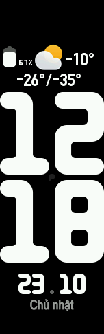 Xiaomi Mi Band 6 手表表盘