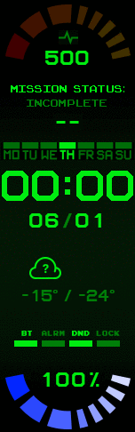 Xiaomi Mi Band 6 手表表盘