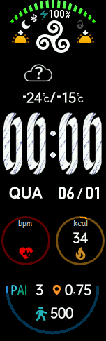 Xiaomi Mi Band 6 手表表盘