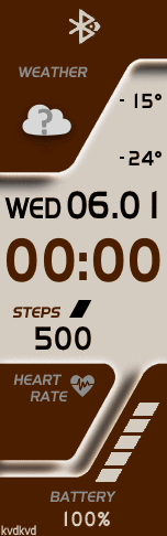 Xiaomi Mi Band 6 手表表盘