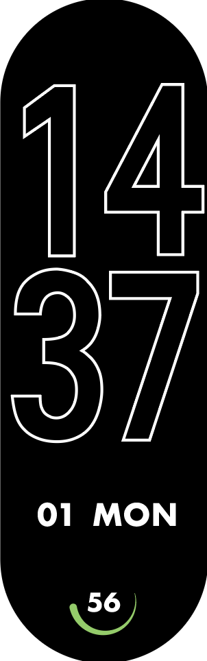 Xiaomi Mi Band 6 手表表盘