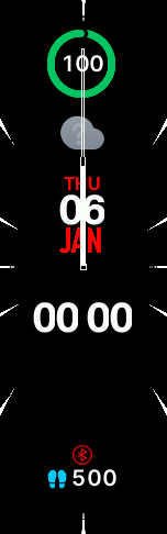 Xiaomi Mi Band 6 手表表盘