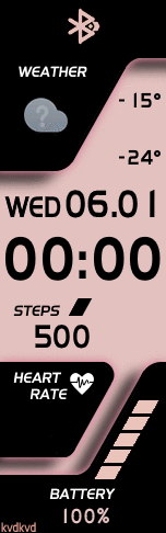 Xiaomi Mi Band 6 手表表盘