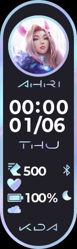 Xiaomi Mi Band 6 手表表盘