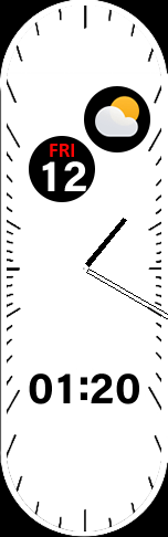 Xiaomi Mi Band 6 手表表盘