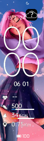 Xiaomi Mi Band 6 手表表盘