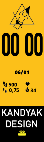 Xiaomi Mi Band 6 手表表盘