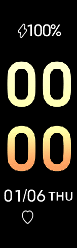 Xiaomi Mi Band 6 手表表盘