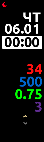 Xiaomi Mi Band 6 手表表盘