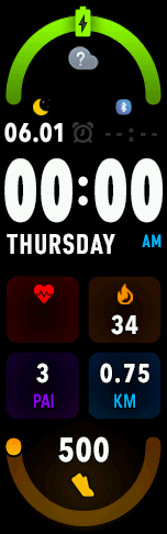 Xiaomi Mi Band 6 手表表盘