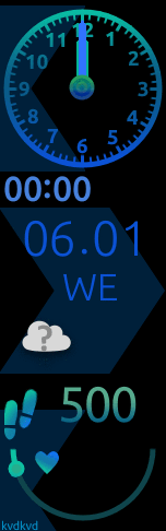 Xiaomi Mi Band 6 手表表盘
