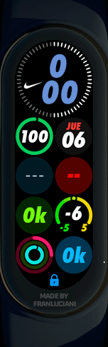 Xiaomi Mi Band 6 手表表盘