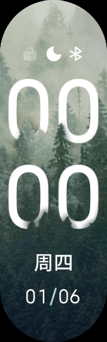 Xiaomi Mi Band 6 手表表盘