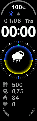 Xiaomi Mi Band 6 手表表盘