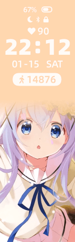 Xiaomi Mi Band 6 手表表盘