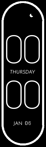 Xiaomi Mi Band 6 手表表盘