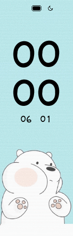 Xiaomi Mi Band 6 手表表盘