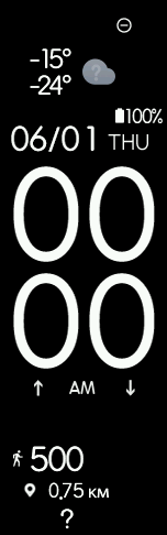 Xiaomi Mi Band 6 手表表盘