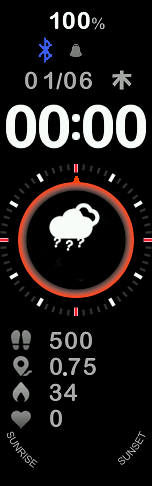 Xiaomi Mi Band 6 手表表盘