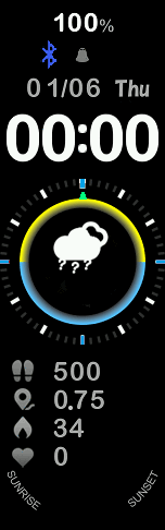 Xiaomi Mi Band 6 手表表盘