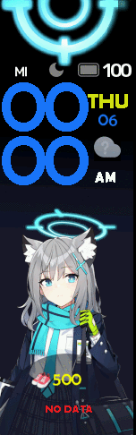 Xiaomi Mi Band 6 手表表盘