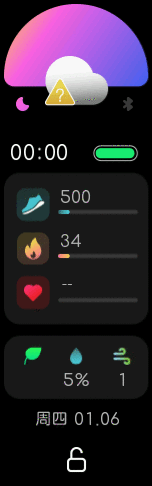 Xiaomi Mi Band 6 手表表盘