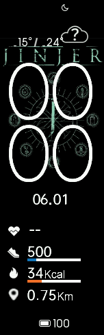 Xiaomi Mi Band 6 手表表盘