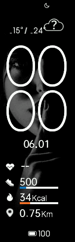 Xiaomi Mi Band 6 手表表盘