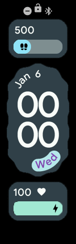 Xiaomi Mi Band 6 手表表盘