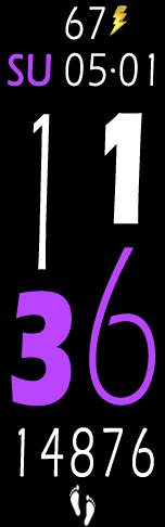 Xiaomi Mi Band 6 手表表盘