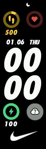 Xiaomi Mi Band 6 手表表盘