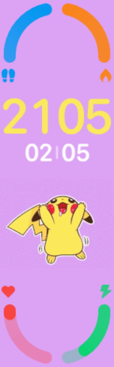 Xiaomi Mi Band 6 手表表盘