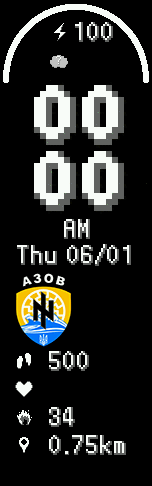 Xiaomi Mi Band 6 手表表盘