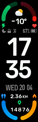 Xiaomi Mi Band 6 手表表盘