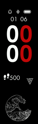 Xiaomi Mi Band 6 手表表盘