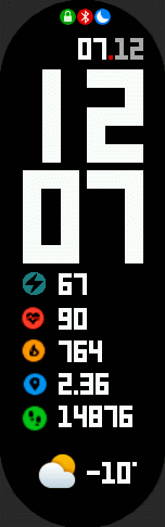 Xiaomi Mi Band 6 手表表盘