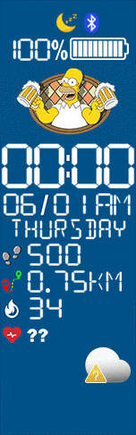 Xiaomi Mi Band 6 手表表盘