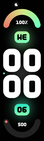 Xiaomi Mi Band 6 手表表盘