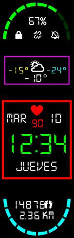 Xiaomi Mi Band 6 手表表盘