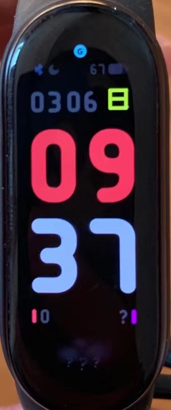 Xiaomi Mi Band 6 手表表盘