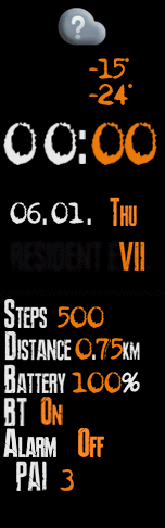 Xiaomi Mi Band 6 手表表盘