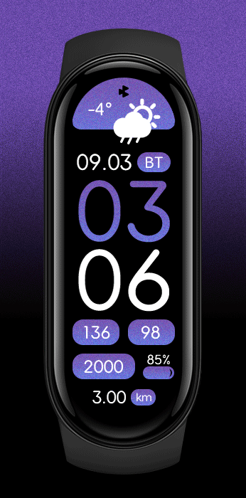 Xiaomi Mi Band 6 手表表盘