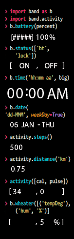 Xiaomi Mi Band 6 手表表盘