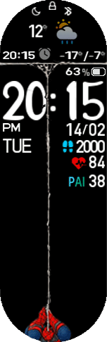 Xiaomi Mi Band 6 手表表盘