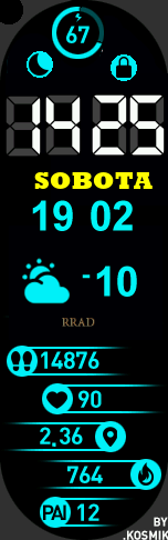 Xiaomi Mi Band 6 手表表盘