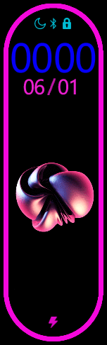 Xiaomi Mi Band 6 手表表盘