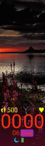 Xiaomi Mi Band 6 手表表盘